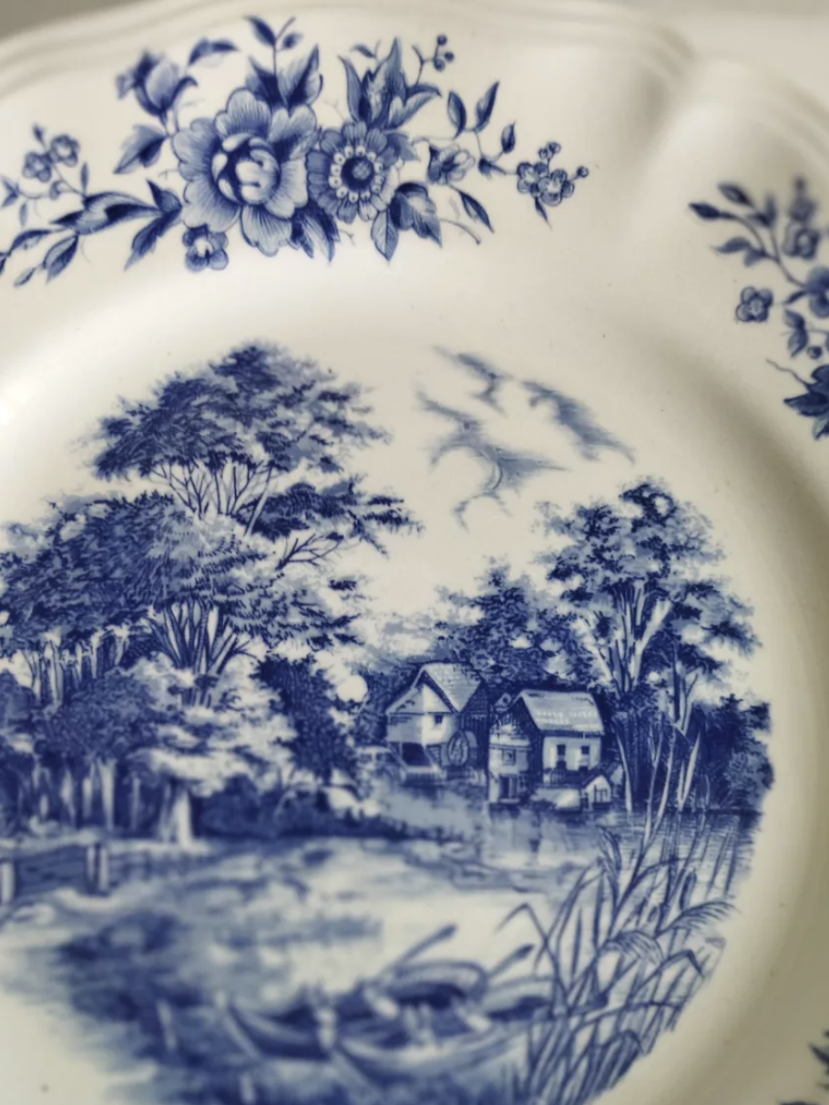 Assiettes "Romantic Sarreguemines" zoom