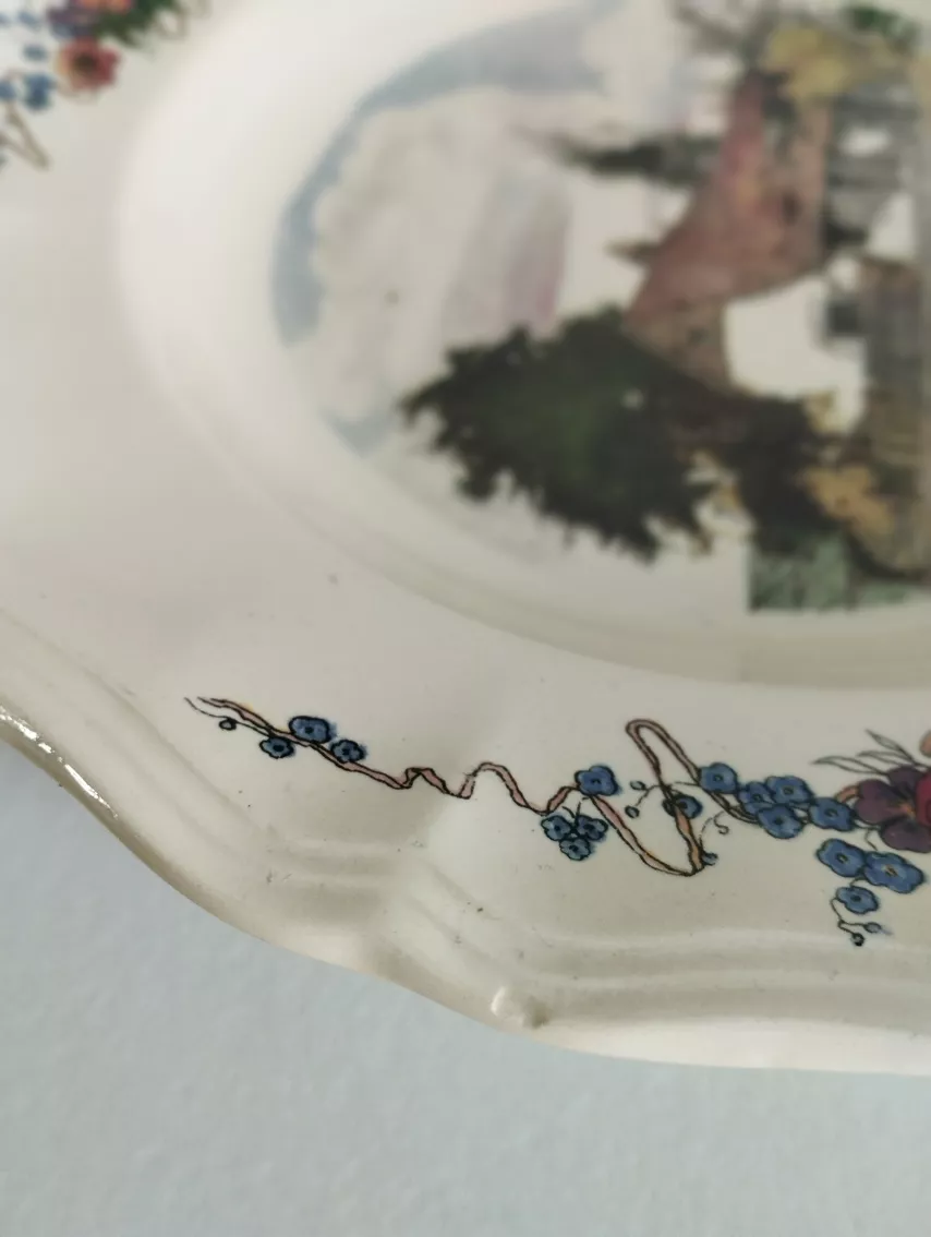 Assiette Creuse Obernai Sarreguemines - Henri Loux – Image 4
