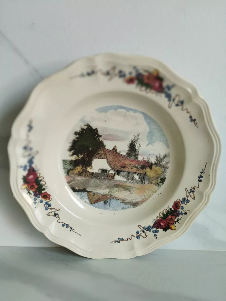 Assiette Creuse Obernai Sarreguemines - Henri Loux – Image 5