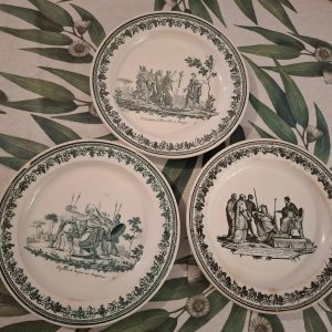 Assiette Parlante Creil